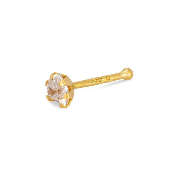 Nasenpiercing Damen Gelbgold ONE SIZE von L' Atelier Gold 18 Karat by Manor