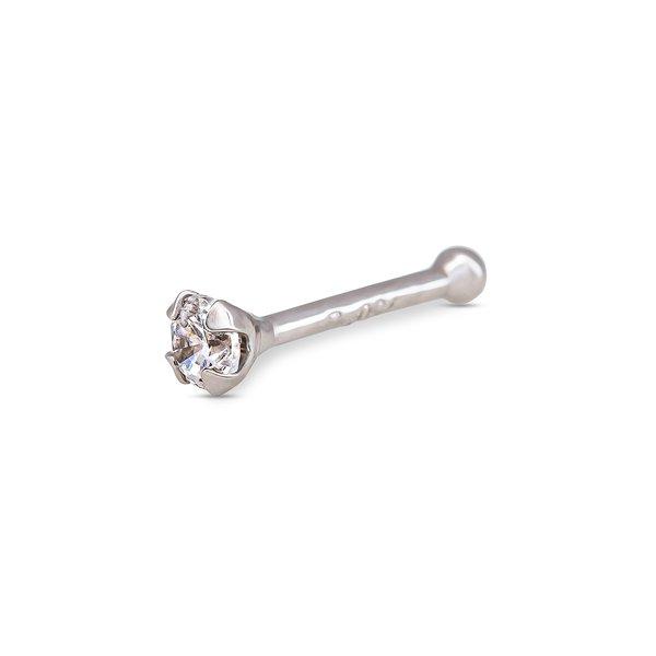 Nasenpiercing Damen Weissgold ONE SIZE von L' Atelier Gold 18 Karat by Manor