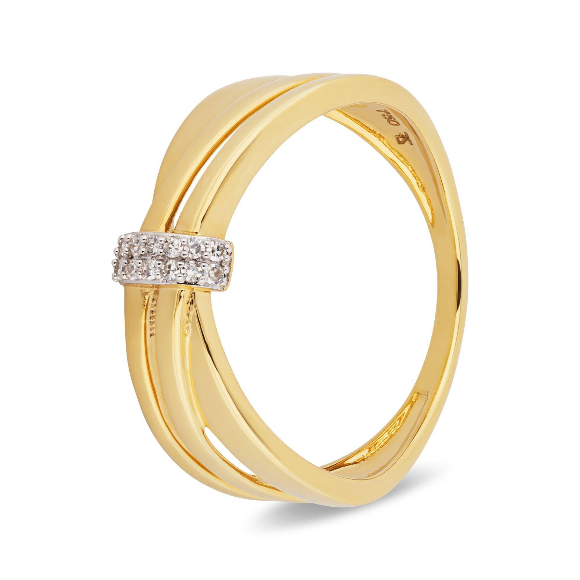 Ring Damen Gelbgold 52 von L' Atelier Gold 18 Karat by Manor