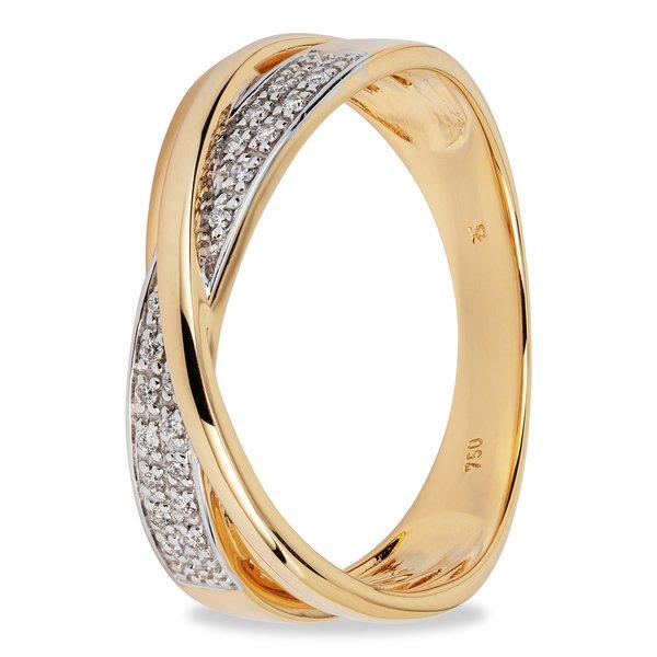 Ring Damen Gelbgold  54 von L' Atelier Gold 18 Karat by Manor