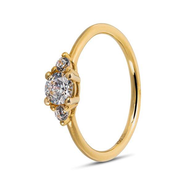 Ring Damen Gelbgold 54 von L' Atelier Gold 18 Karat by Manor