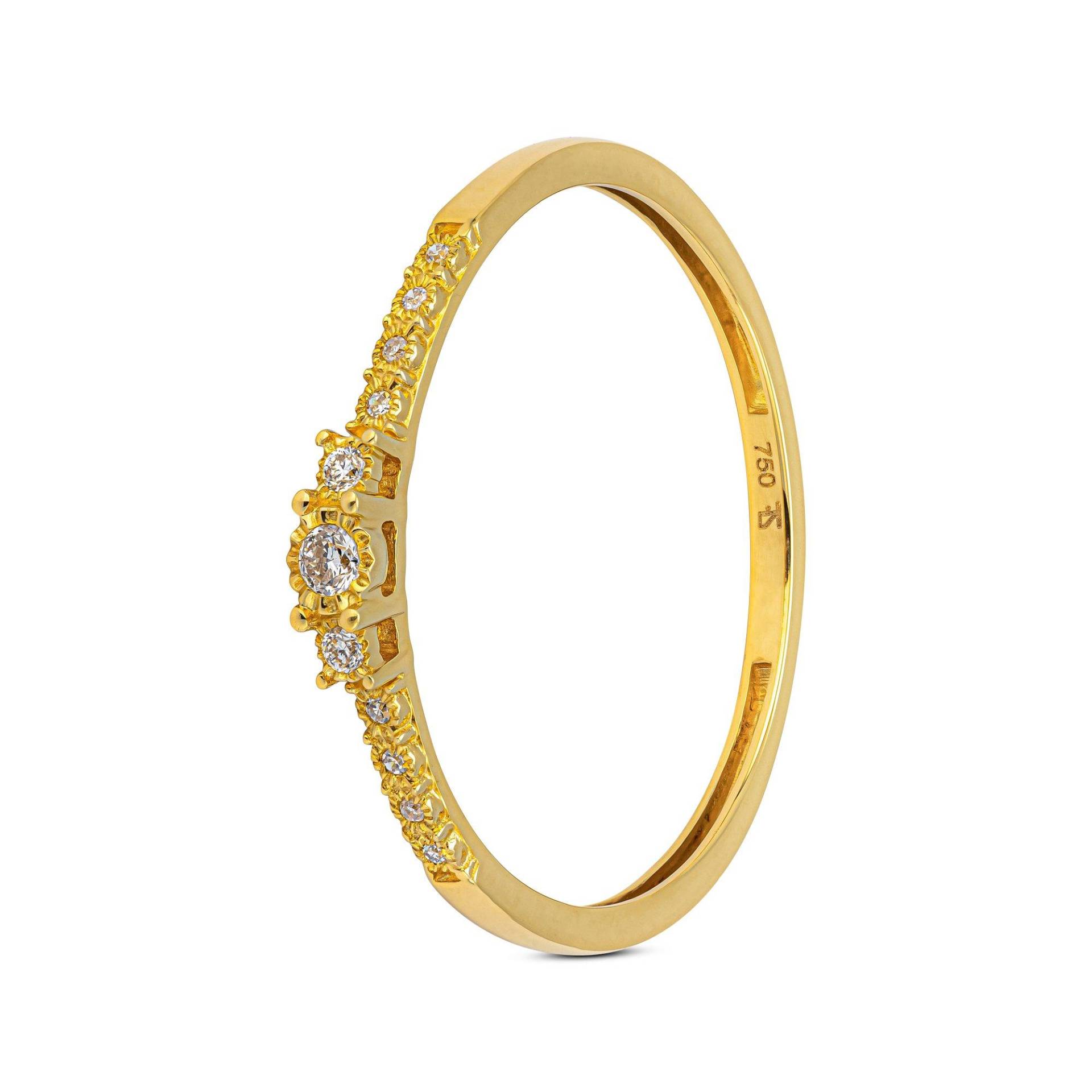 Ring Damen Gelbgold 54 von L' Atelier Gold 18 Karat by Manor