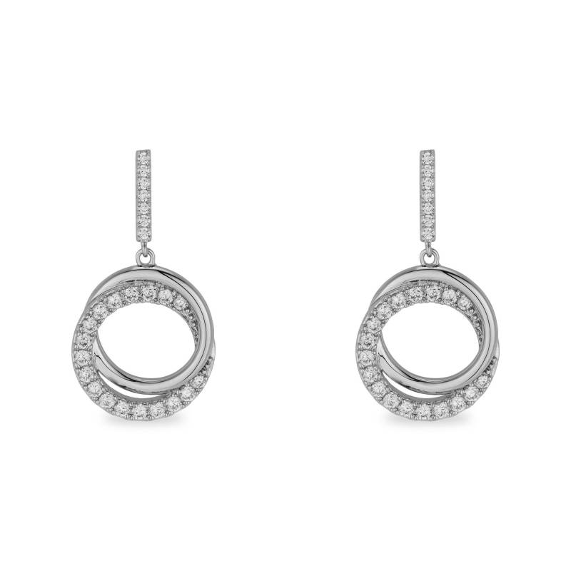 Ohrhänger Damen Silber ONE SIZE von L'Atelier Sterling Silver 925