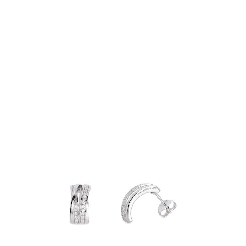 Ohrstecker Damen Silber ONE SIZE von L'Atelier Sterling Silver 925