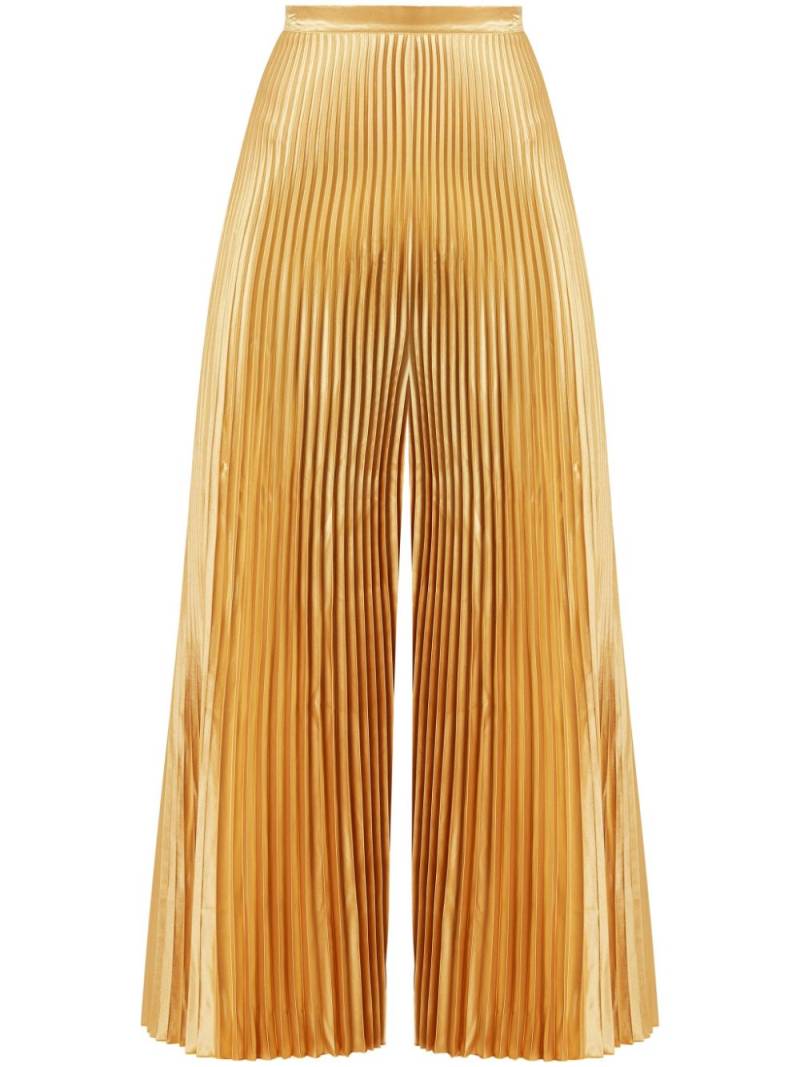 L'IDÉE Bisous pleated trousers - Gold von L'IDÉE