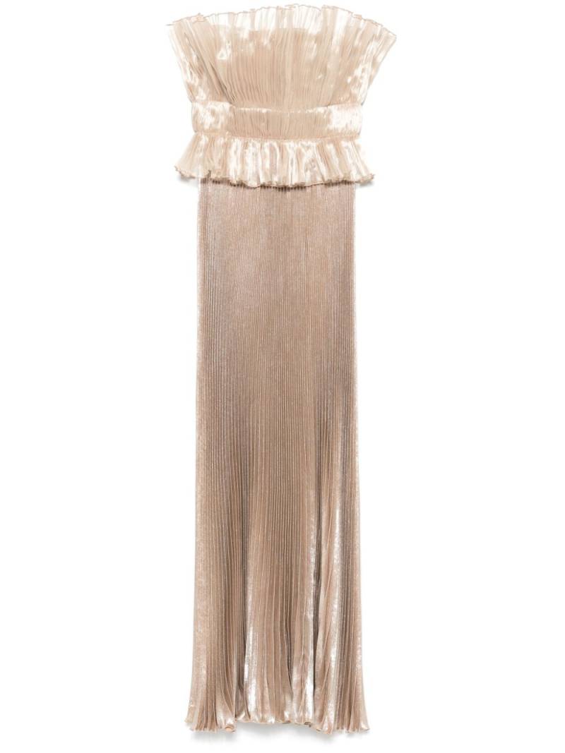 L'IDÉE Masquerade maxi dress - Gold von L'IDÉE