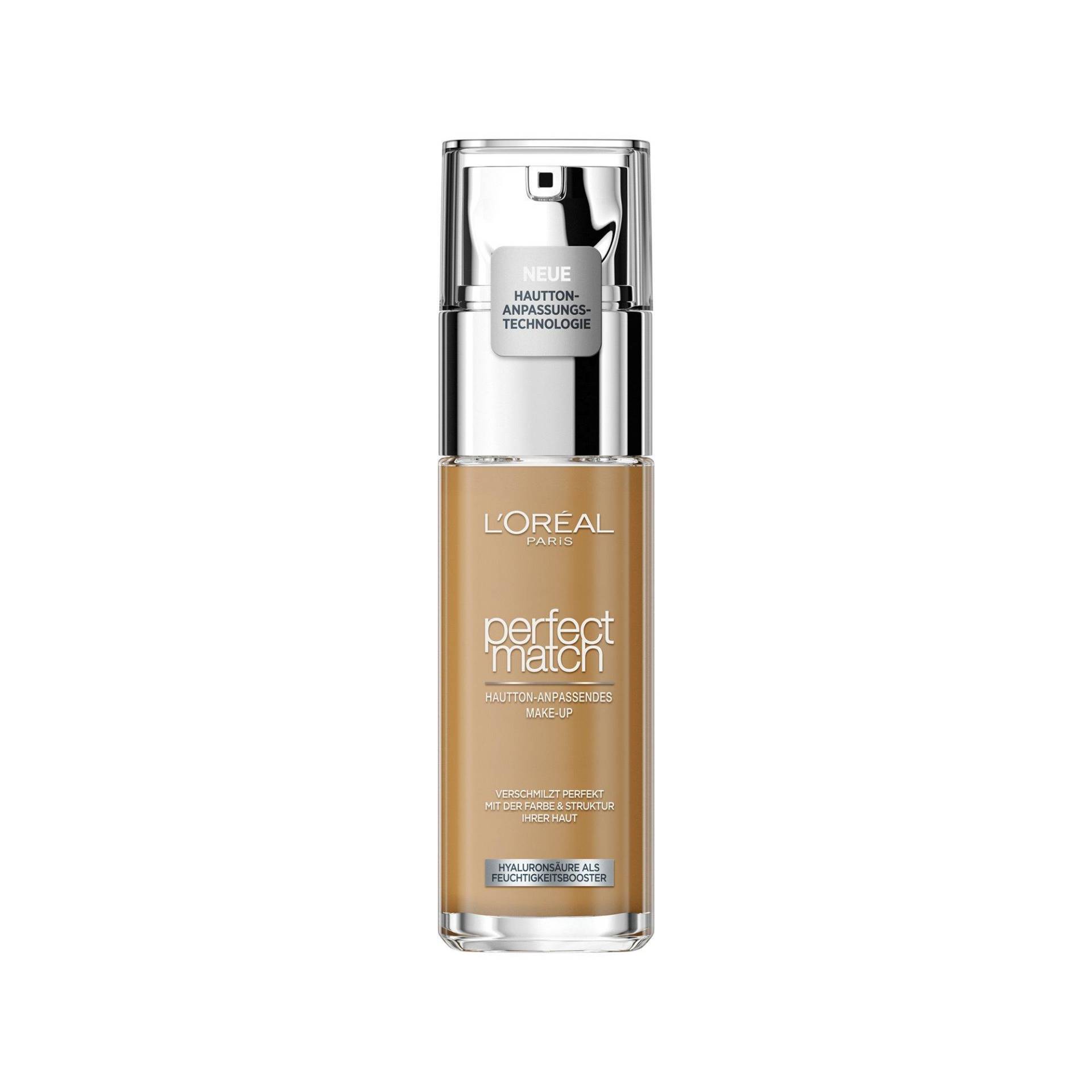 L'OREAL - True Match Foundation Perfect Match, 30 ml, .D/.W Golden Cappuccino von L'OREAL