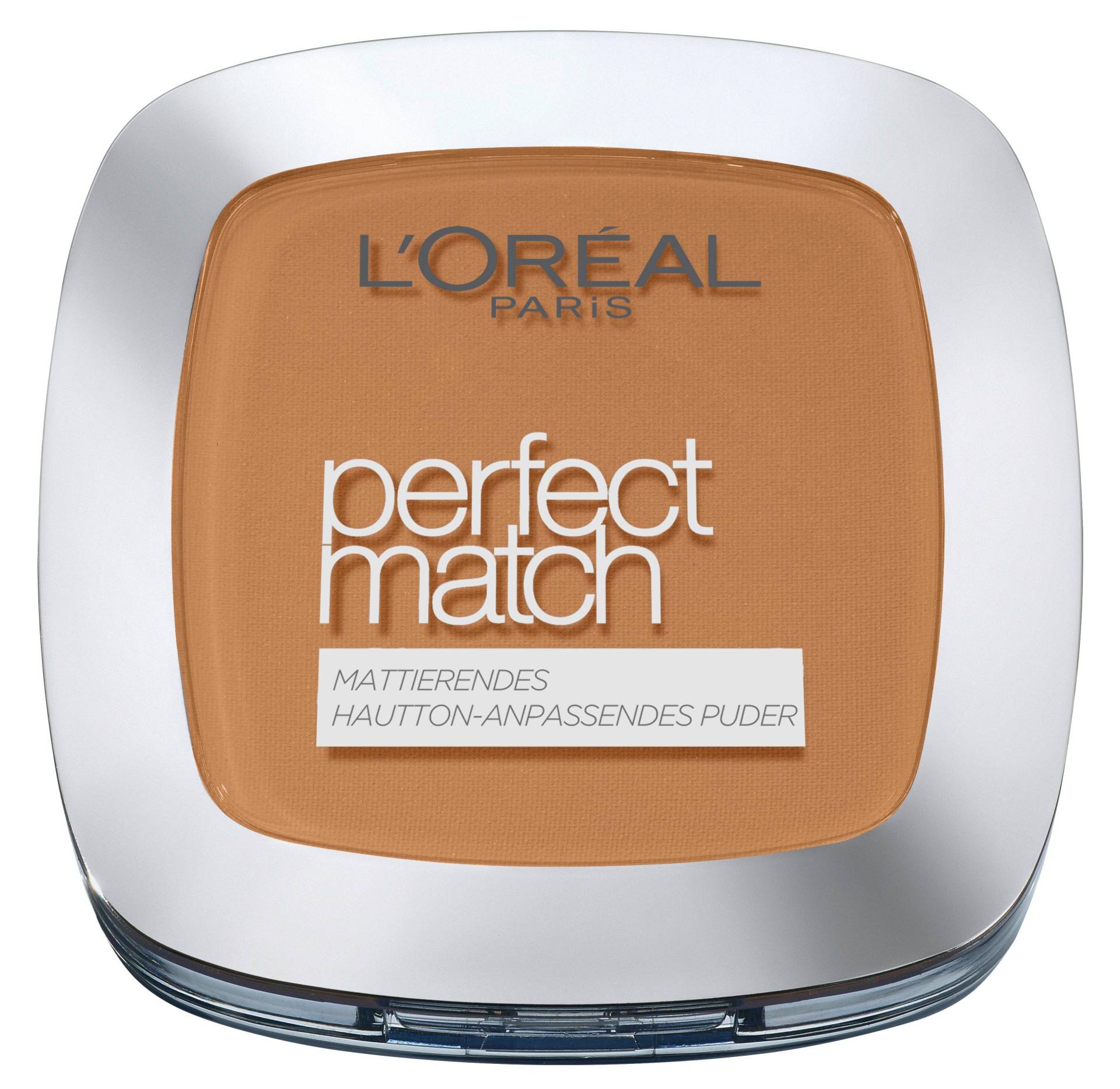 L'OREAL - Perfect Match Mattierendes Puder, Match, 9 g, .D/.W Toffee von L'OREAL