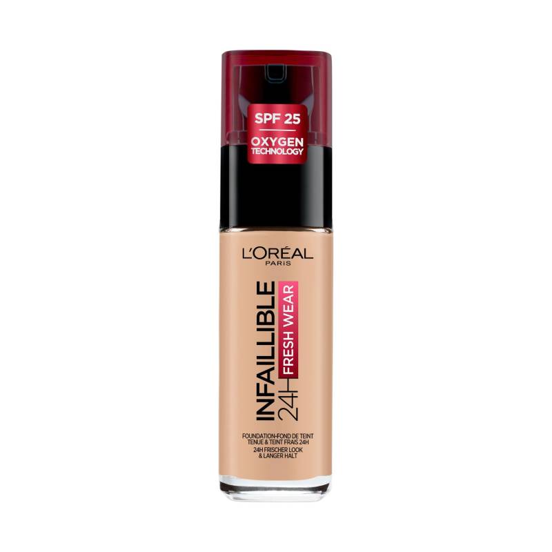 L'OREAL - Infaillible 24H Foundation, 24H, One Size,  Natural Rose von L'OREAL