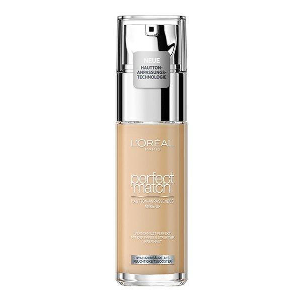 L'OREAL - Perfect Match Make-Up Foundation, Match, 30 ml, ..D/..W Golden Peach von L'OREAL