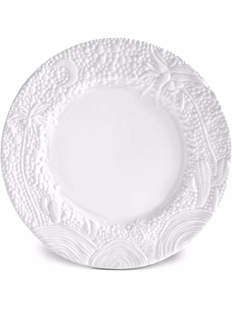 L'Objet Haas Mojave desert charger plate - White von L'Objet