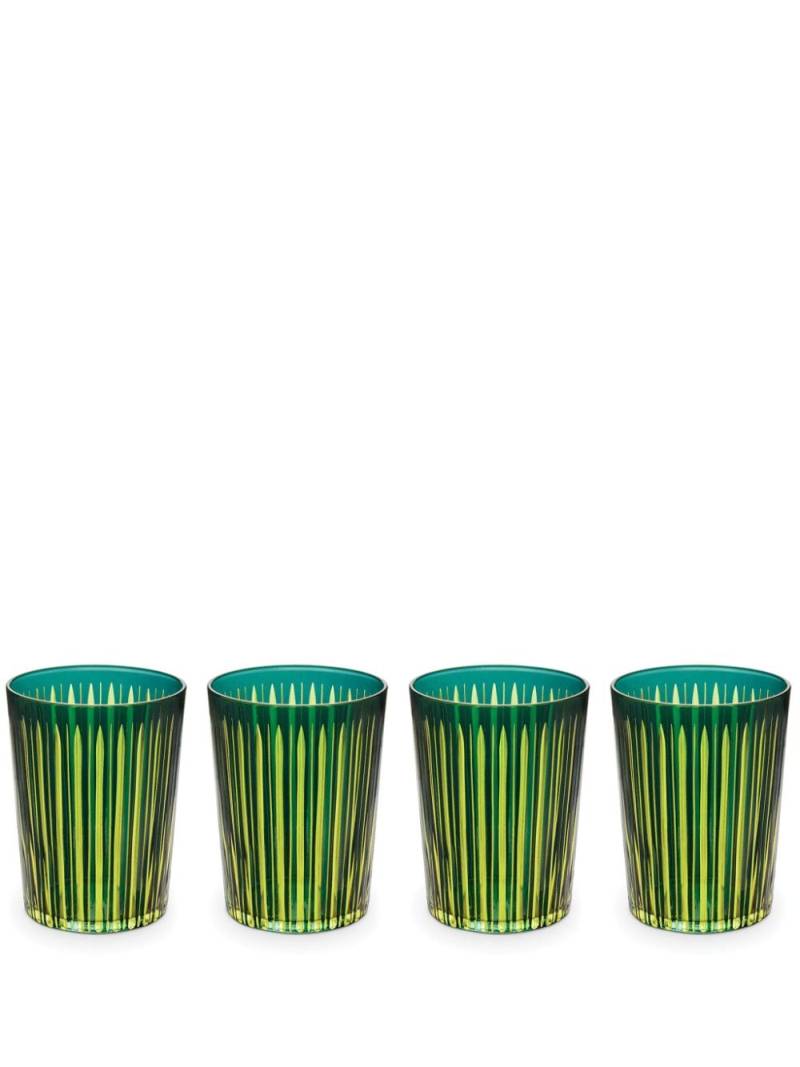 L'Objet Prism highball glasses (set of four) - Green von L'Objet