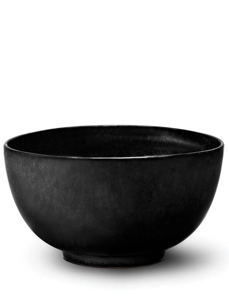 L'Objet Terra porcelain cereal bowl (14cm) - Black von L'Objet