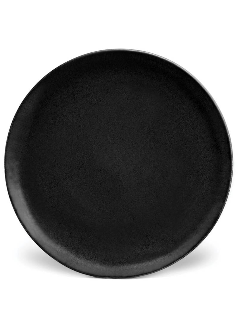 L'Objet Terra porcelain plate (16cm) - Black von L'Objet