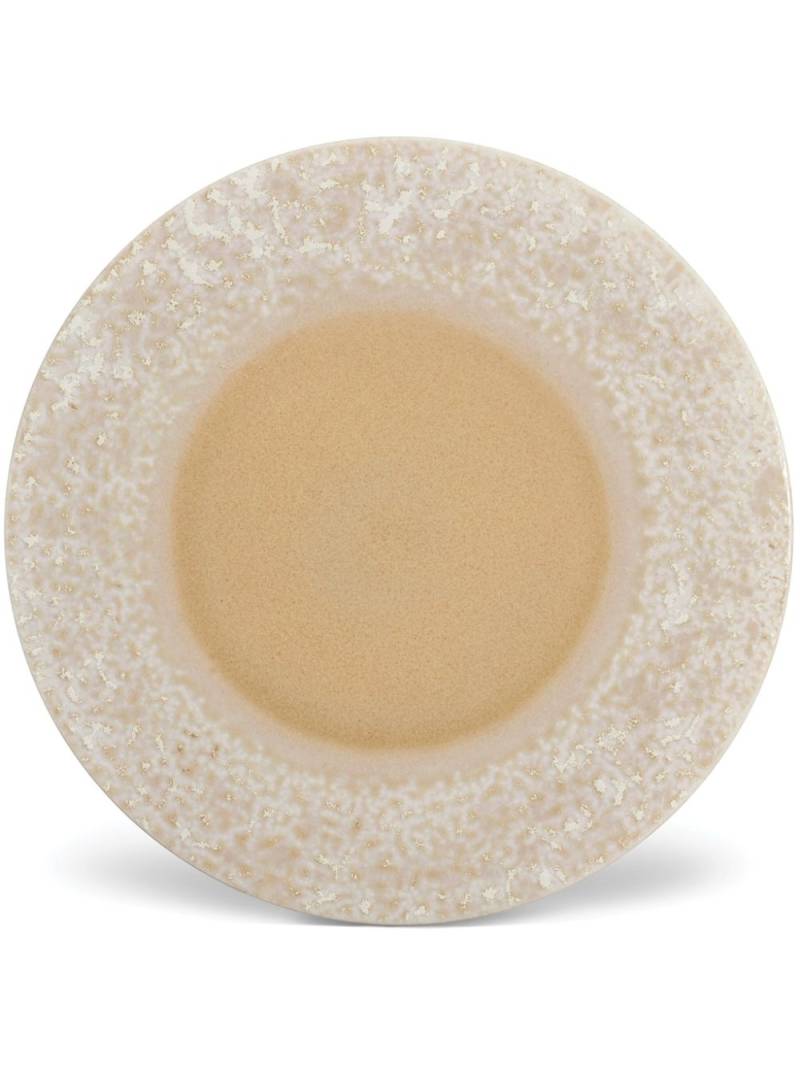 L'Objet Terra porcelain platter (37cm) - Neutrals von L'Objet