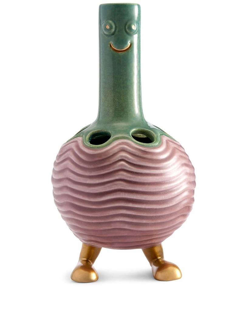 L'Objet x Haas Brothers Simon vase (25cm) - Green von L'Objet