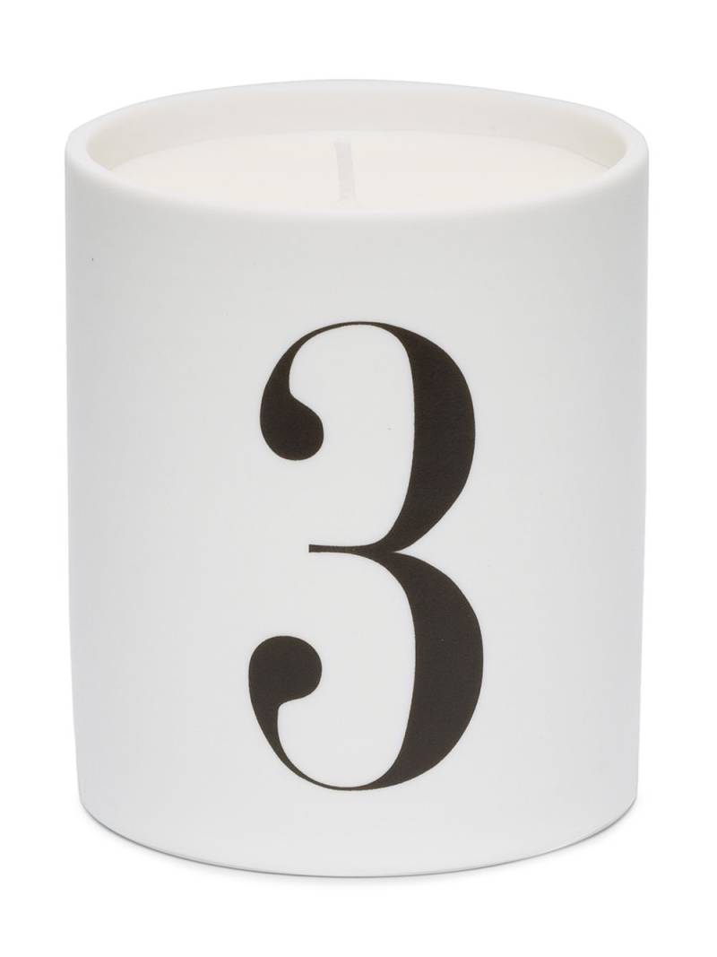 L'Objet Eau d'Égée No.3 candle (350g) - White von L'Objet