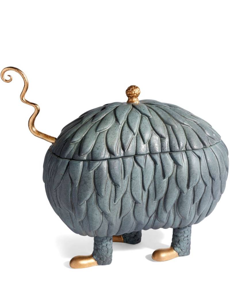 L'Objet x Haas Brothers Lukas Monster soup tureen (12cm x 8cm) - Grey von L'Objet