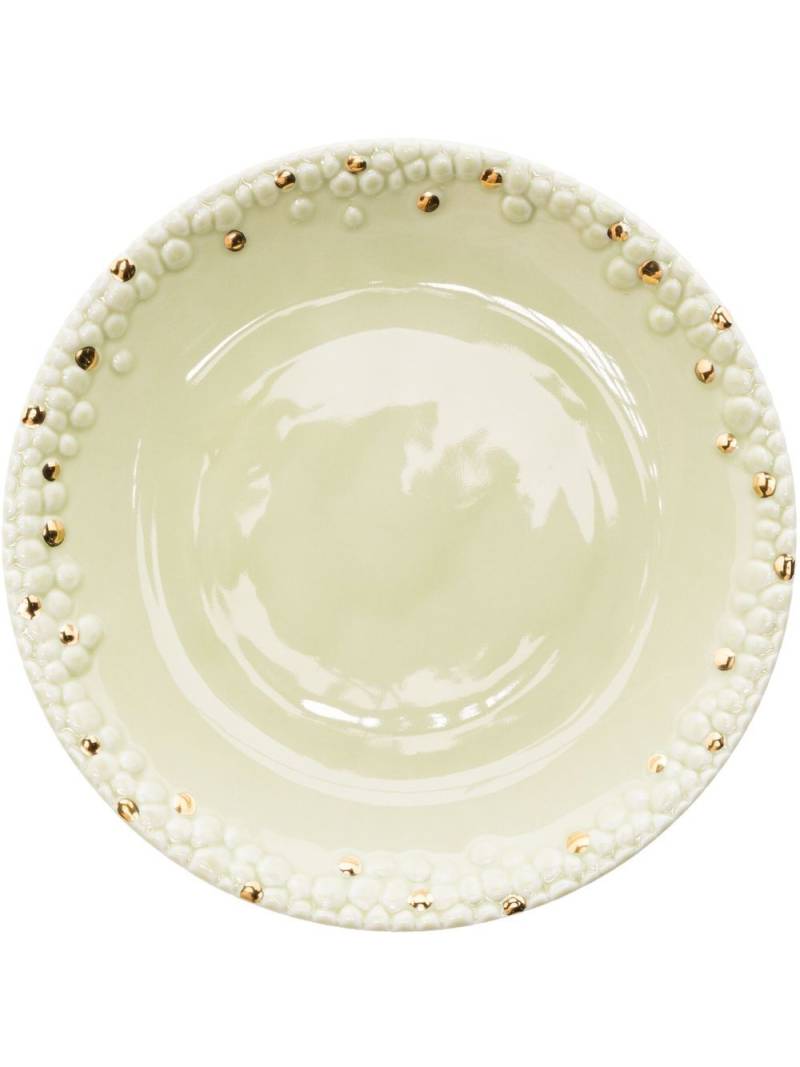 L'Objet x Haas Brothers bread and butter plate - Green von L'Objet