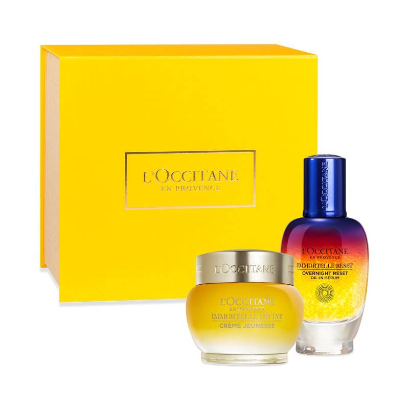 Duo Immortelle Reset nuit & crème Immortelle Divine - L'Occitane en Provence von L'Occitane en Provence