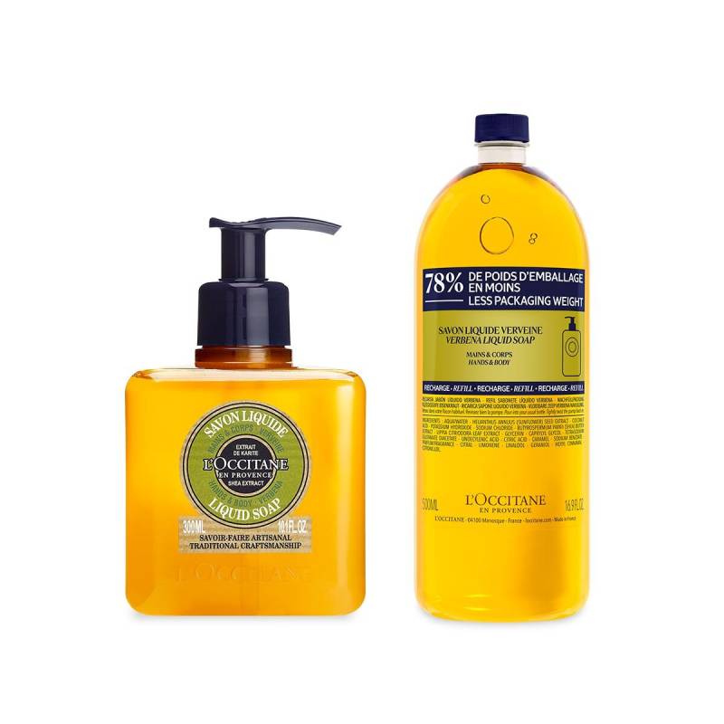 Duo Savon Liquide Verveine 300ml et sa recharge - L'Occitane en Provence von L'Occitane en Provence