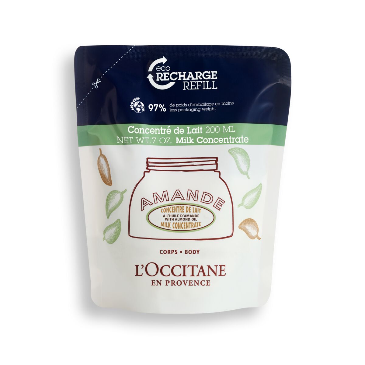 Eco-Recharge Concentré de Lait Amande 200ml - L'Occitane en Provence von L'Occitane en Provence