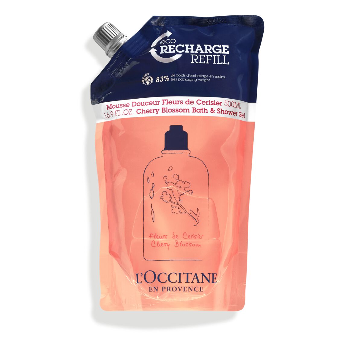 Eco-Recharge Mousse Douceur Fleurs de Cerisier 500ml - L'Occitane en Provence von L'Occitane en Provence