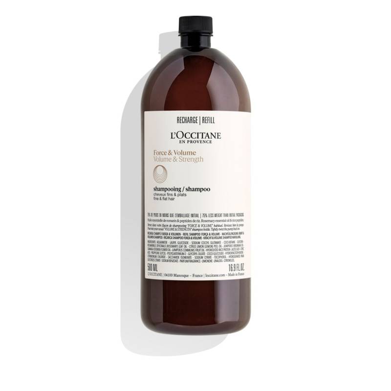 Éco-Recharge Shampoing Force & Volume Aromachologie 500ml - L'Occitane en Provence von L'Occitane en Provence