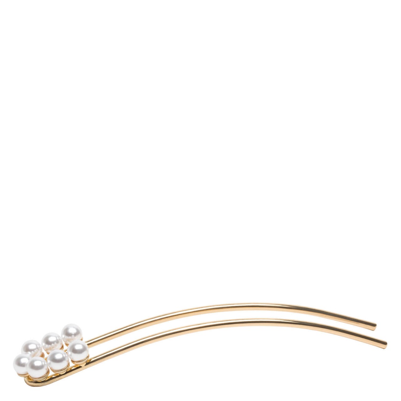 Corinne World - Hairpin 7 Pearls Light Gold von CORINNE