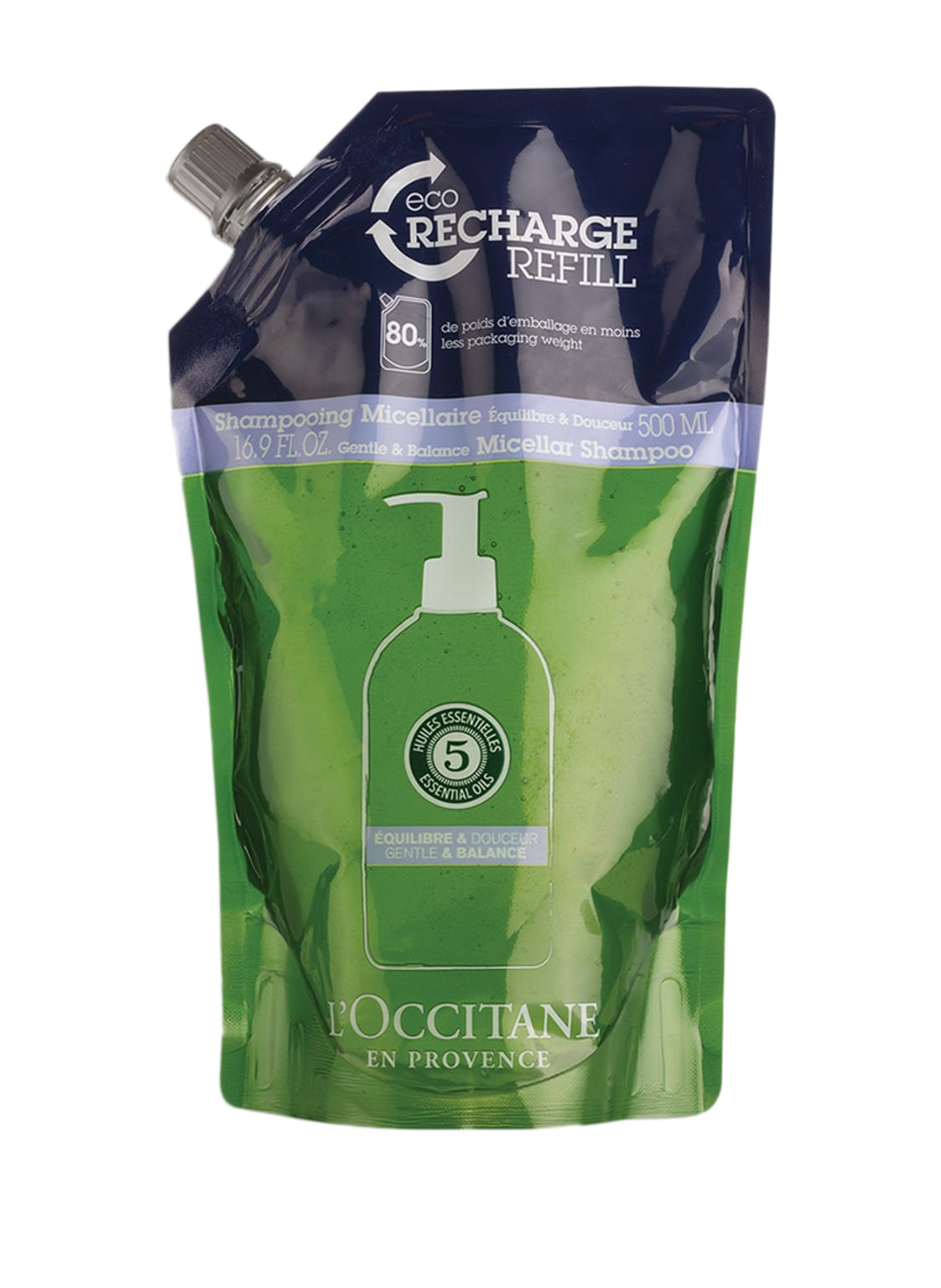 L'occitane Aromachologie Refill Gentle & Balance Micellar Shampoo 500 ml von L'Occitane