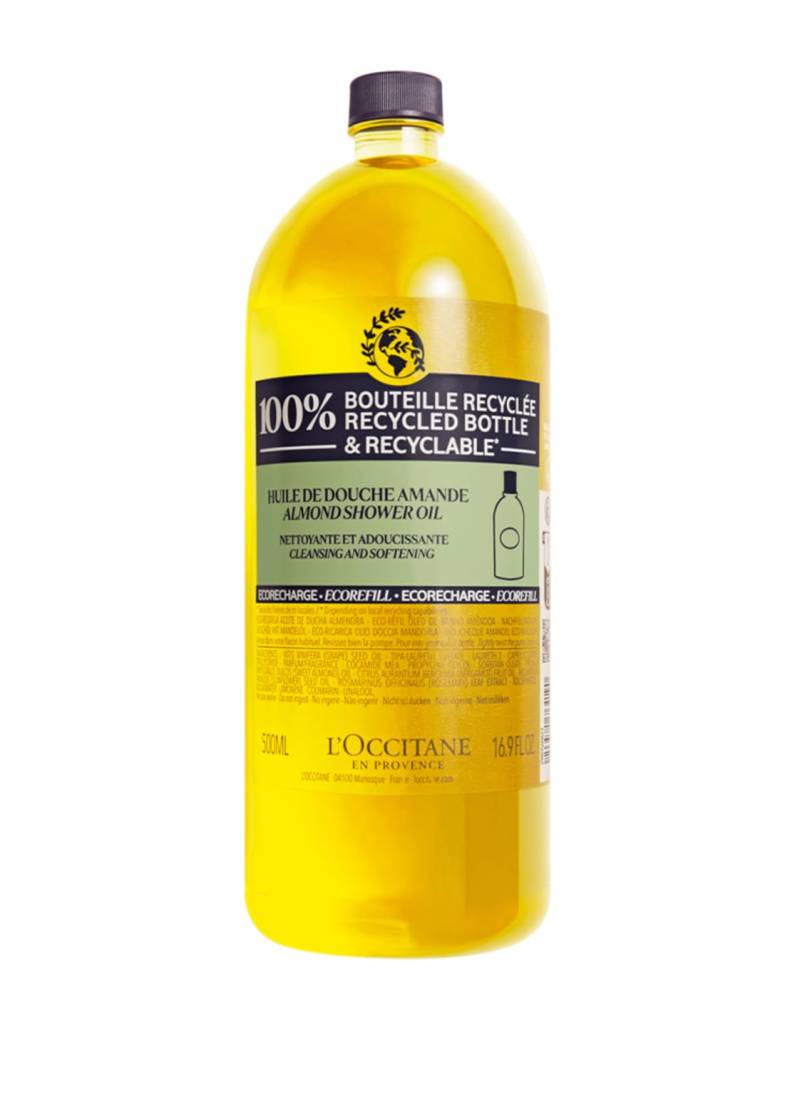 L'occitane Mandel Duschöl Refill Körperreinigung 500 ml von L'Occitane