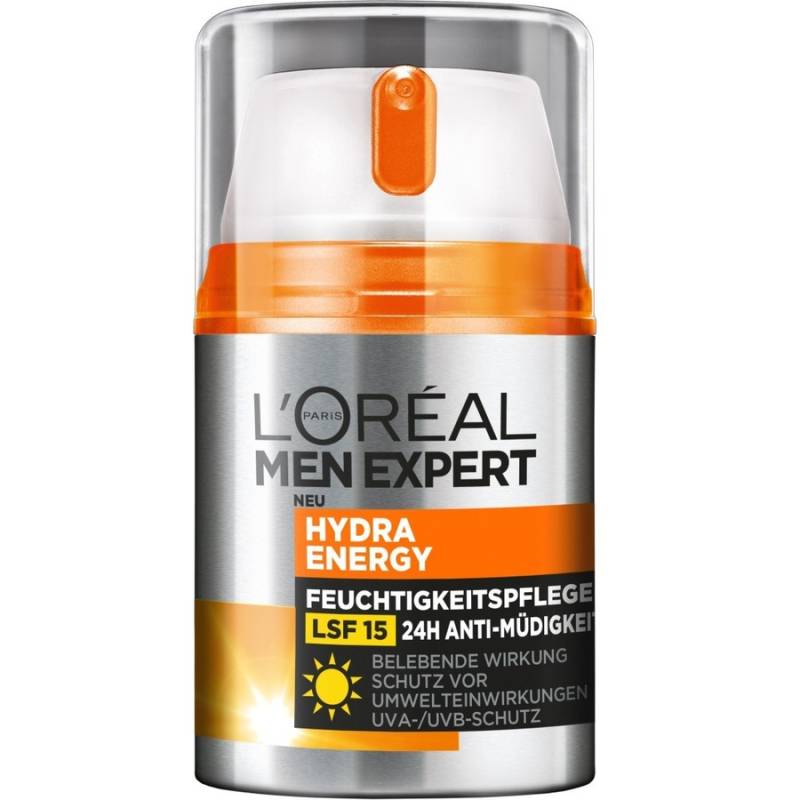 L´OrÉal Men Expert  L´OrÉal Men Expert Hydra Energy 24H Feuchtigkeitspflege Mit LSF 15 Anti-Müdigkeit gesichtsgel 50.0 ml von L´OrÉal Men Expert