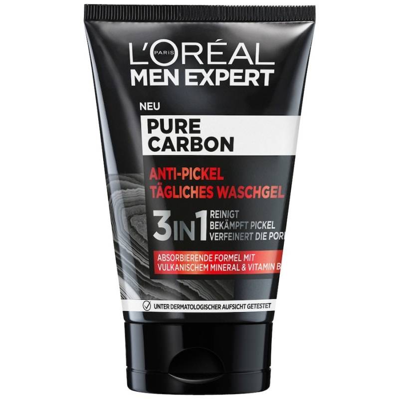 L´OrÉal Men Expert  L´OrÉal Men Expert Pure Carbon Anti-Pickel reinigungsgel 100.0 ml von L´OrÉal Men Expert