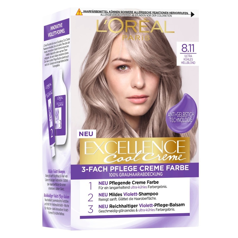 L’Oréal Paris Excellence L’Oréal Paris Excellence Cool Creme haarfarbe 1.0 pieces von L’Oréal Paris