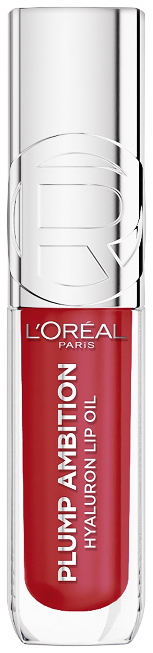 L'Oreal Cosmetics - Plump Ambition Hyaluron Lip Oil 380 Rouge In Love von L'Oréal Paris