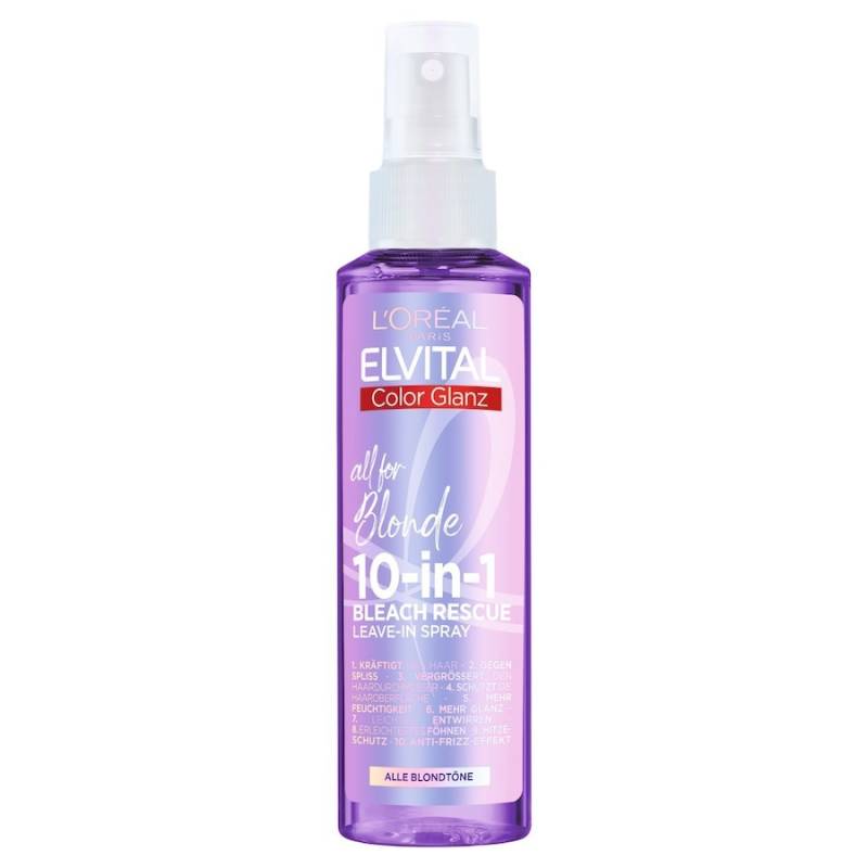 L’Oréal Paris Elvital L’Oréal Paris Elvital Color Glanz Purple 10-in-1 Leave-in Spray haarspray 150.0 ml von L’Oréal Paris