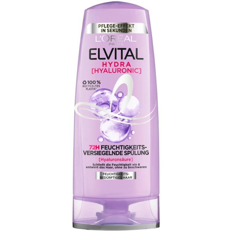 L’Oréal Paris Elvital L’Oréal Paris Elvital Hydra [Hyaluronic] Feuchtigkeits-Versiegelnde Spülung haarspuelung 200.0 ml von L’Oréal Paris