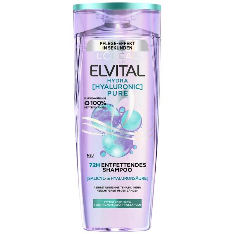 L’Oréal Paris Elvital L’Oréal Paris Elvital Hydra Hyaluronic Pure haarshampoo 300.0 ml von L’Oréal Paris