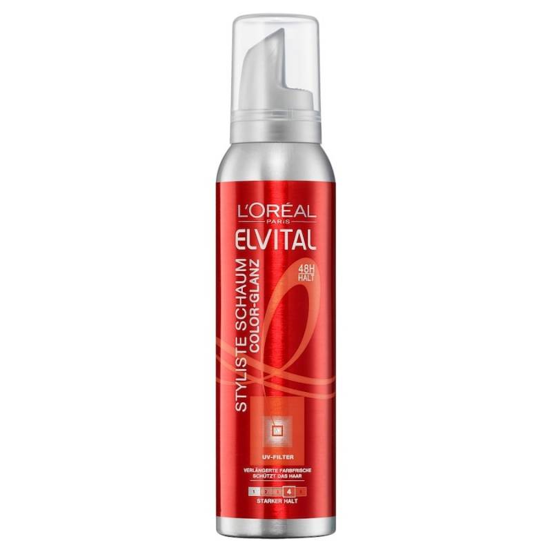 L’Oréal Paris Elvital L’Oréal Paris Elvital Styliste Schaumfestiger Color-Glanz haarfestiger 150.0 ml von L’Oréal Paris