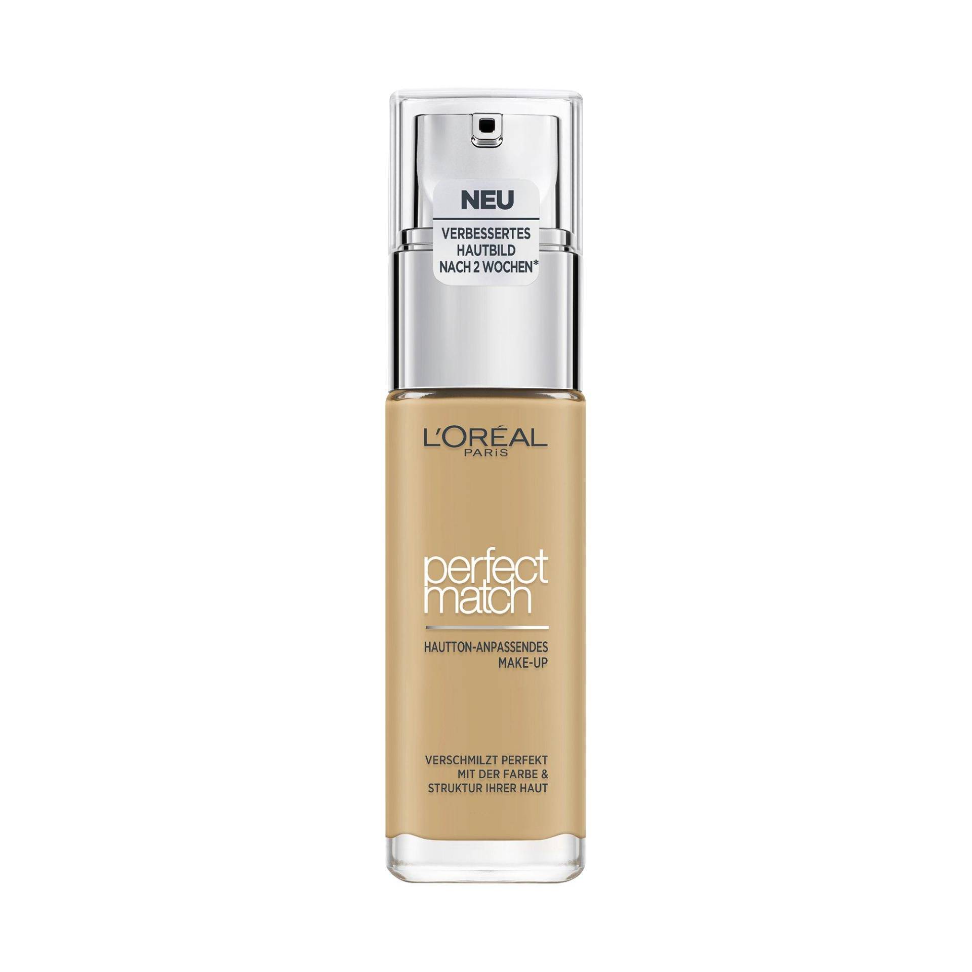 L'OREAL - True Match Foundation Perfect Match, 30 ml, W Golden Naturel von L'OREAL