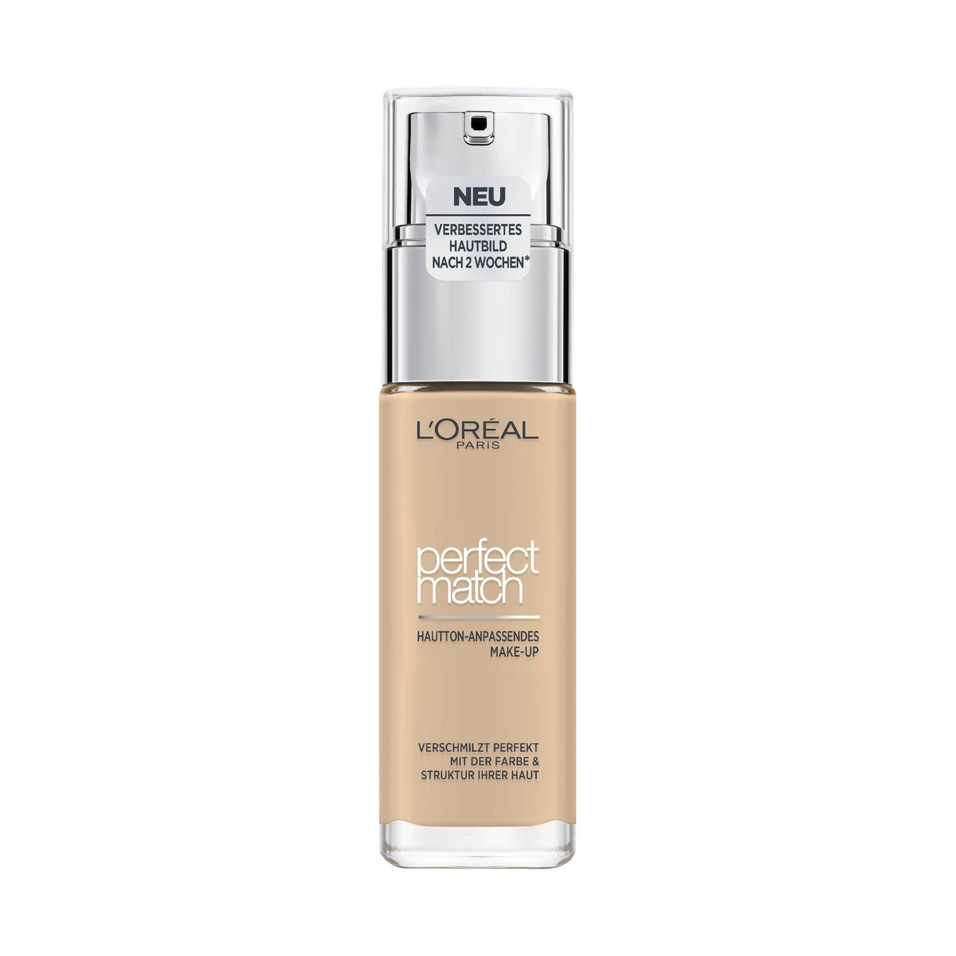 L'OREAL - True Match Foundation Perfect Match, 30 ml, .N Linen von L'OREAL