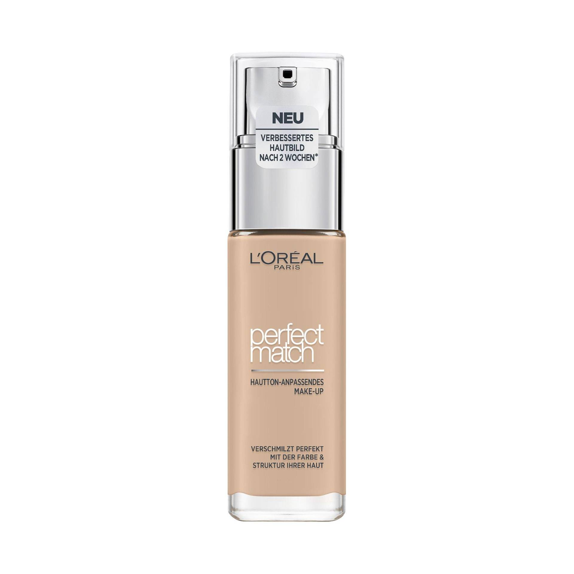 L'OREAL - True Match Foundation Perfect Match, 30 ml, R Vanille Rosé von L'OREAL