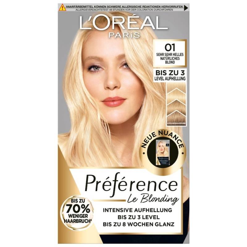 L’Oréal Paris Preference L’Oréal Paris Preference Le Blonding haarfarbe 1.0 pieces von L’Oréal Paris