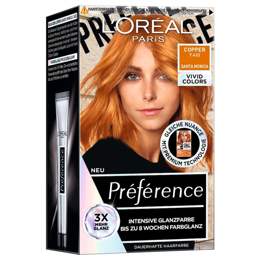 L’Oréal Paris Preference L’Oréal Paris Preference Vivid Colors haarfarbe 1.0 pieces von L’Oréal Paris