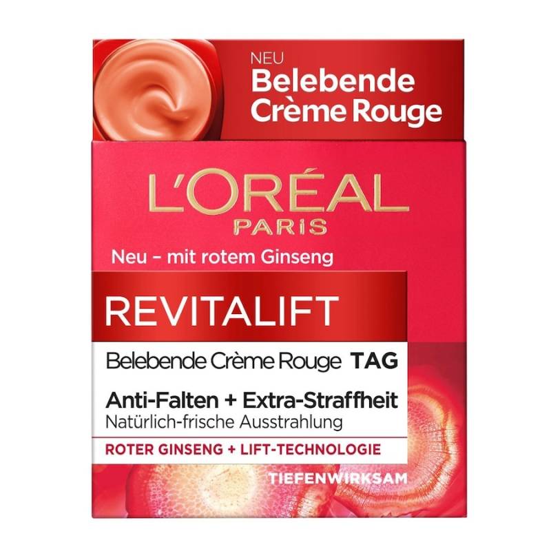 L’Oréal Paris Revitalift L’Oréal Paris Revitalift Creme Rouge mit rotem Ginseng tagescreme 50.0 ml von L’Oréal Paris