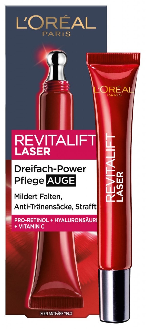 L'Oreal Skincare - Revitalift Laser X3 Dreifach-power Anti-age Pflege Auge von L'Oréal Paris