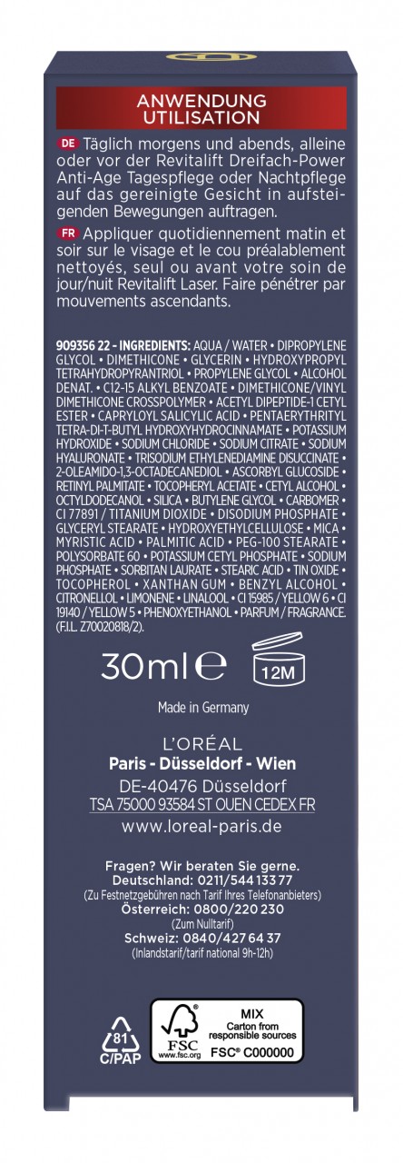 L'Oreal Skincare - Revitalift Laser X3 Dreifach-power Anti-age Serum L'Oreal Skincare - Revitalift Laser X3 Dreifach-power Anti-age Serum von L'Oréal Paris