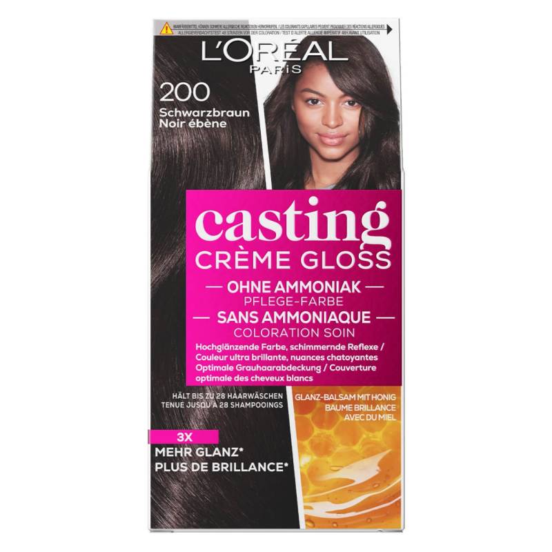 LOréal Casting - Crème Gloss 200 Schwarzbraun von L'Oréal Paris