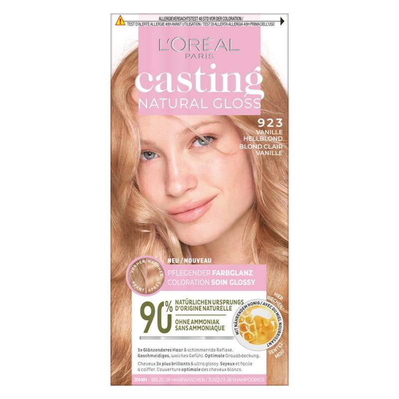 LOréal Casting - Natural Gloss 923 Vanille Light Blonde von L'Oréal Paris