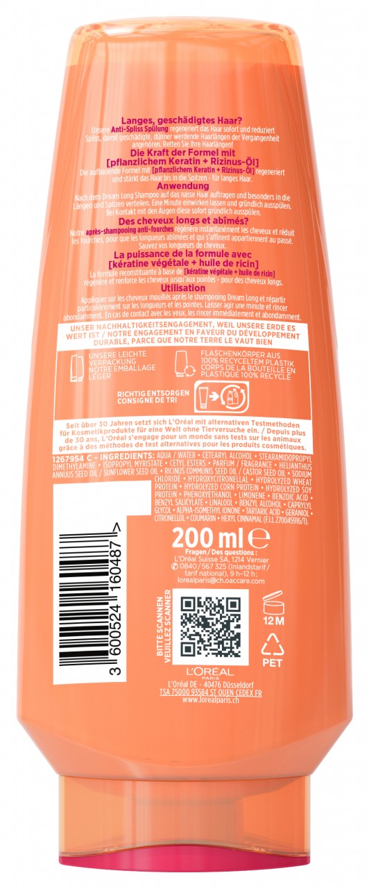 LOréal Elseve Haircare - Dream Length Super Aufbau Spülung von L'Oréal Paris